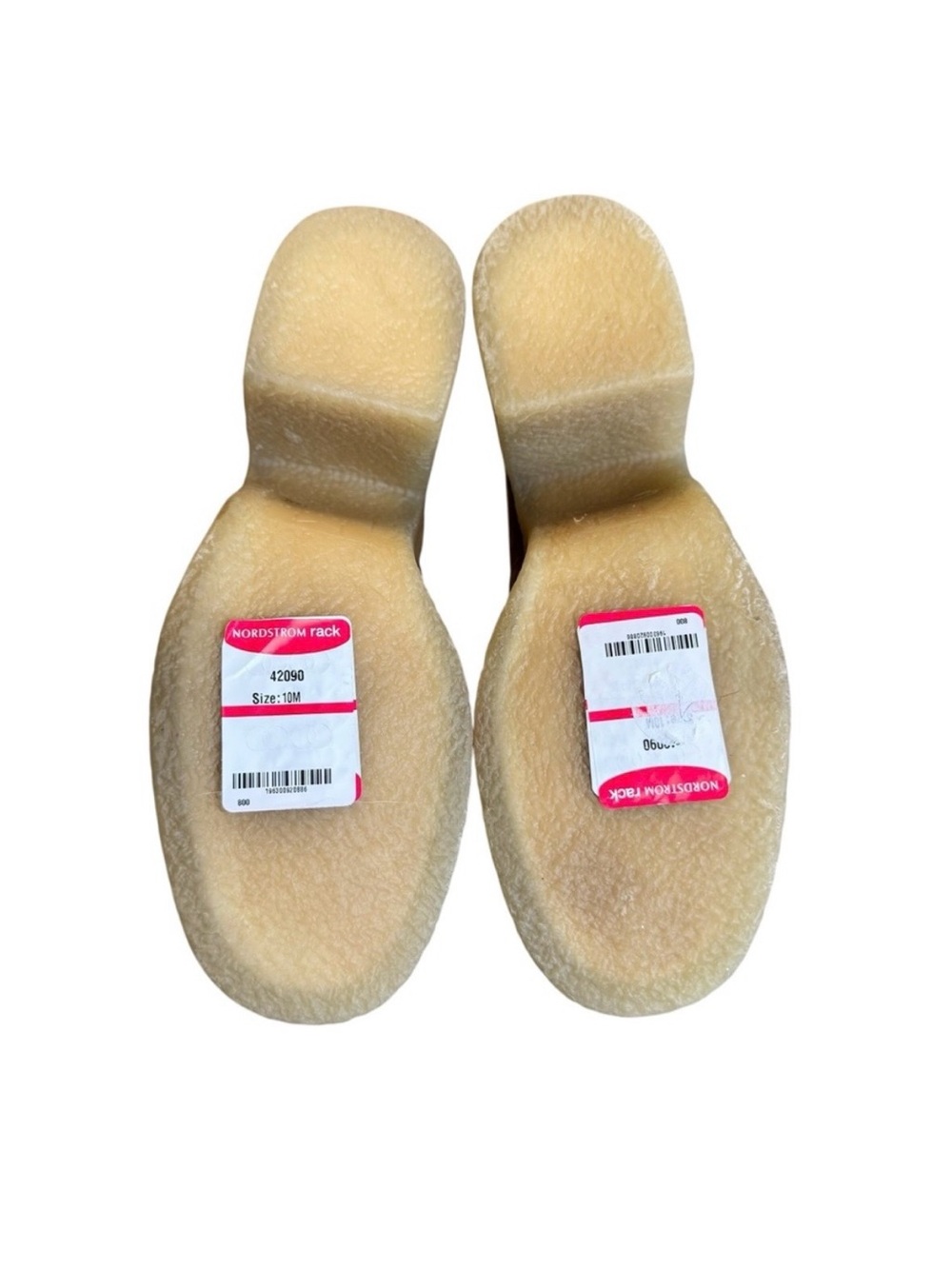 NWT MARC FISHER Lina Platform Loafers Tan Suede Chunky Gum Heel 90’s Y2K Shoes - Picture 6 of 8